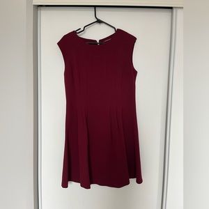 Burgundy Dress